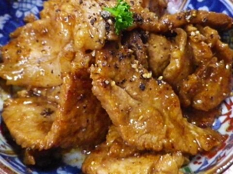豚ロースの蜂蜜生姜焼き